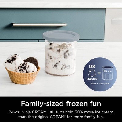 Ninja 0.5qt Silver Stainless Steel Automatic Ice Cream Maker