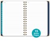 Global Printed Products Hardcover AY 2025-2026 Fashion Planner - 5.5"x8" (Navy Gold Numbers) - 4 of 4