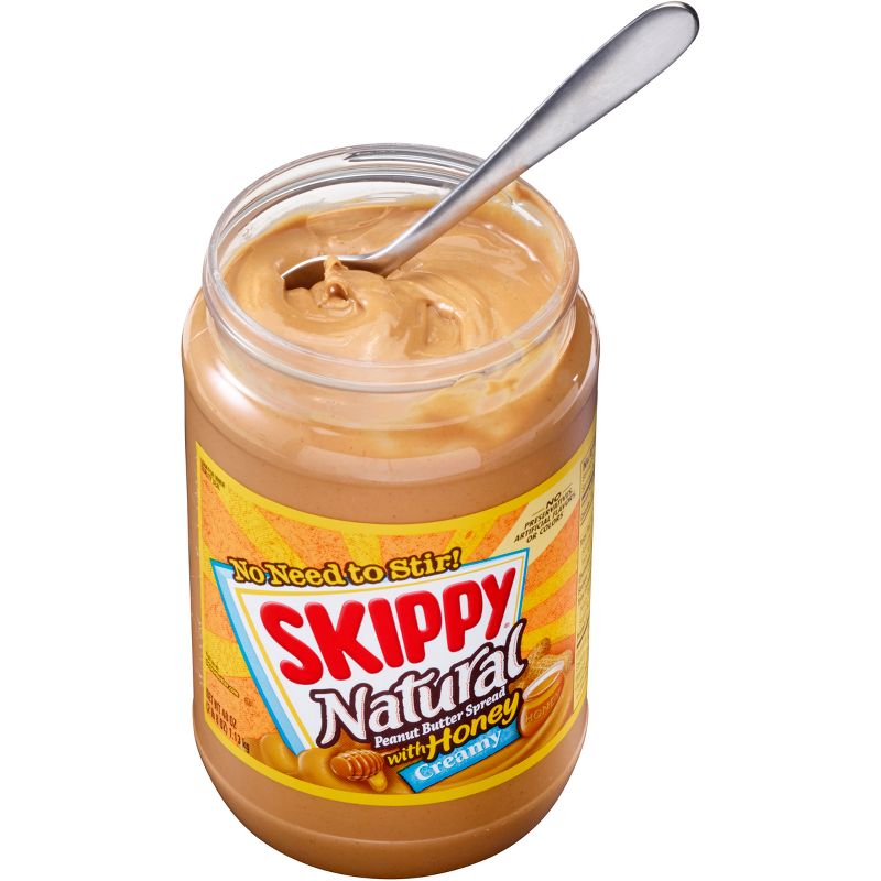 Skippy Natural Peanut Butter Spread w/ Honey - 40oz, 5 of 18