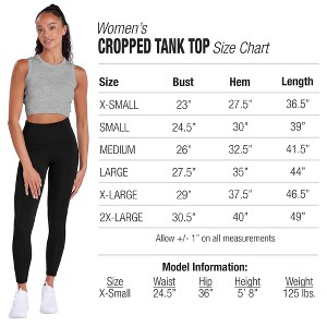 Women's Northwestern University Classic Script Sleeveless Crop Top Tank - 1 of 4