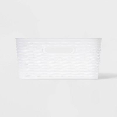 Wave Narrow Medium Storage Bin - Brightroom™ : Target