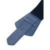 INSPIRE CHIC Women's Wide Stretchy Vintage Elastic Chunky Waist Buckle Belts - 3 of 4