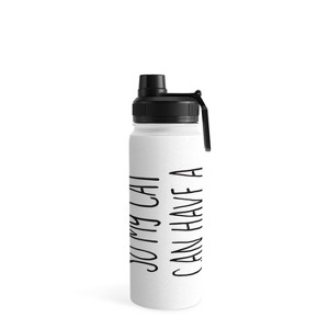 EnvyArt Cat Better Life Water Bottle - Society6 - 1 of 4