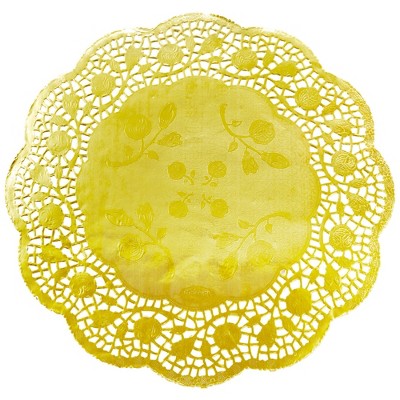 Assorted Sizes Gold Paper Doilies - Crafts for Kids and Fun Home Activities