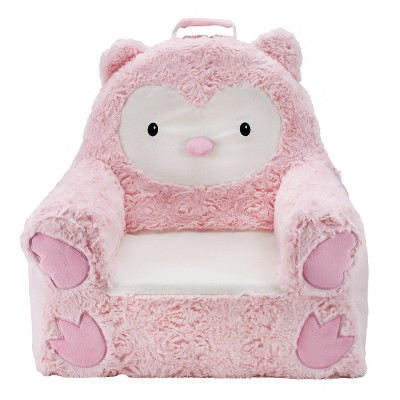 Photo 1 of Soft Landing Sweet Seats Pink Owl Childrens Soft Chair