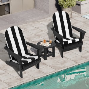 Crestlive Products Adirondack Chair Cushion High Back Patio Water Resistant Fade Resistant - 1 of 4