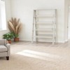 SEVOBAL Utility Storage Shelves 5 Tier Shelf Ladder Bookshelf Sturdy Wood Frame Grey for Living Room Bookroom Office, Gray, 13"*24"*55" - 3 of 4