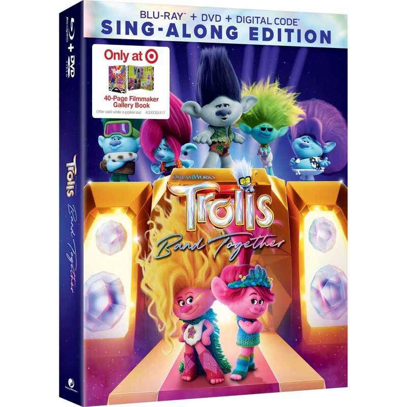 Trolls Band Together (Target Exclusive) (Blu-ray + DVD + Digital), 4 of 8
