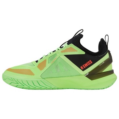 K-Swiss K-Frame Speed Rublo Tennis Shoe (Soft Neon Green/Black/Neon Lava) (8) — фото 5