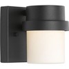 Progress Lighting Z-1060 1-Light Outdoor Wall Light, Black Finish, Glass Shade - 4 of 4