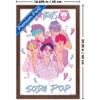 Trends International Netflix KPop Demon Hunters (2025) - Saja Boys Soda Pop Framed Wall Poster Prints - 3 of 4