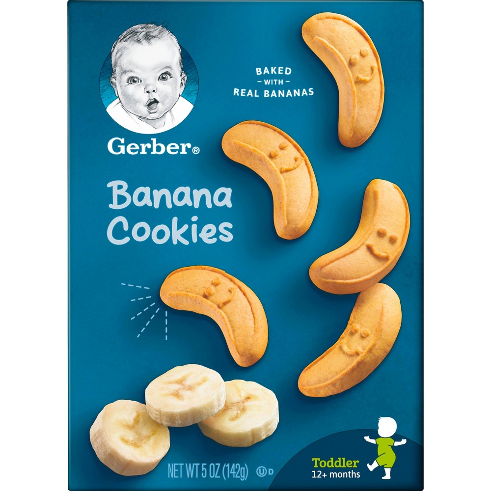 UPC 015000005504 product image for Gerber Banana Cookies - 5oz | upcitemdb.com