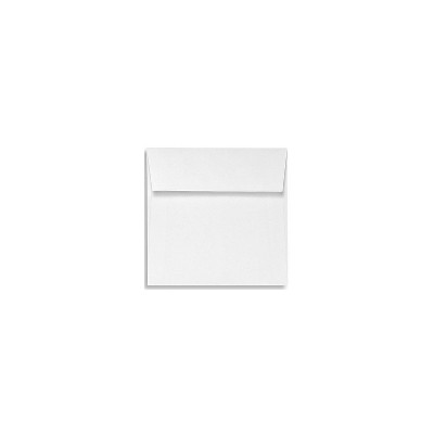 LUX 6 1/2 x 6 1/2 Square Envelopes 2 11/16 x 3 11/16  70lb. Bright White 10928-50