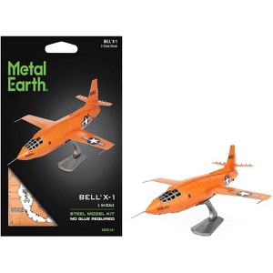 Model Kit Bell X-1 Aircraft "United States Air Force" (Moderate Difficulty) Steel Model by Metal Earth - 1 of 4