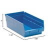 Quantum Storage Systems Economy Shelf Bin, 11-5/8"W X 6-5/8"D X 4"H - 2 of 2