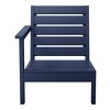 WestinTrends Avalon Outdoor Patio HDPE Left Arm Facing Deep Seating Corner Chair - 2 of 4