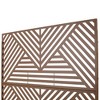 PAGED Outdoor Privacy Screen, Metal Balcony Privacy Screen Outdoor, Freestanding Decorative Fence Privacy Screen for Outside Lawn Garden - 4 of 4