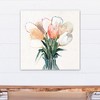 Creative Products Multi-Color Tulip Bouquet 24x24 Canvas Wall Art - 4 of 4