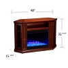 Claremont Convertible Fireplace - SEI - 4 of 4