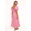 Petal and Pup Womens Chlo Puff Sleeve Midi Dress - 3 of 4