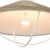 Elk Home Cape May 1 - Light Semi-Flush Mount in  White Coral - 2 of 4