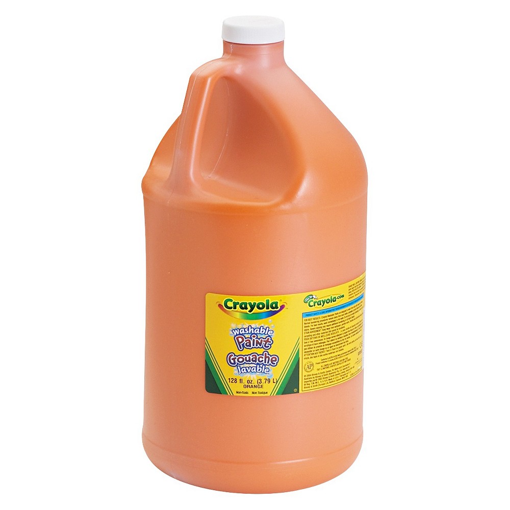 UPC 071662082369 product image for Crayola 1 gal Washable Paint - Orange | upcitemdb.com