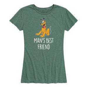 Women's - Disney - Man's Best Friend Short Sleeve Graphic T-Shirt - 1 of 4