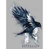 Men's Harry Potter Ravenclaw Bird Watercolor Pull Over Hoodie - 2 of 4