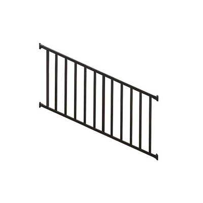 APRILSOUL Aluminum Indoor & Outdoor Stair Railing Kit for Concrete Steps or Wooden Stairs