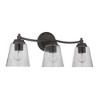 Craftmade Lighting Tyler 3 - Light Vanity in  Flat Black - 2 of 4
