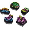Crocs Jibbitz Neon Paradise Light Up Shoe Charms 5pk - 2 of 4
