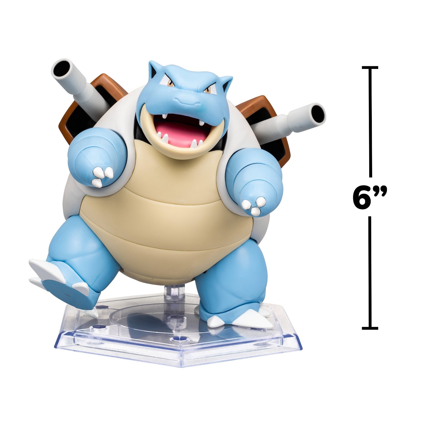 Детская фигурка Pokemon 6" Super-Articulated Figure - Blastoise — фото 3