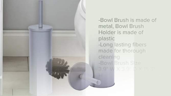 Reese Ombre Bowl Bathroom Brush - Popular Bath Popular Home, 2 of 7, play video