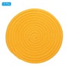 Unique Bargains Heat-resistant Cotton Bohemian Style Double-sided Mat 8 Inch 5 Pcs - 3 of 3