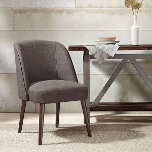 NicBex Dining Chairs Side Chair Upholstered Chair Rounded Back Dining Chairs with Wood Legs, Fabric Accent for Kitchen, Bedroom - 1 of 4