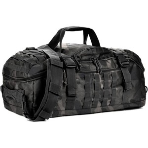 Paaaawaters 3 In 1 Military Backpack Travel Duffle Bag for Weekender Gym Traveling Workout Deployment - 1 of 4