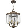 Livex Lighting Ashton 4 - Light Chandelier in  Hand Painted Palacial Bronze - 2 of 4