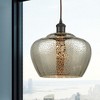 Fenton - 1 Light Cord Hung Mini Pendant In Industrial Style-11 Inches Tall and 11 Inches Wide - 4 of 4