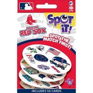 MasterPieces Officially Licensed MLB Boston Red Sox Spot It Game for Kids and Adults - 1 of 3