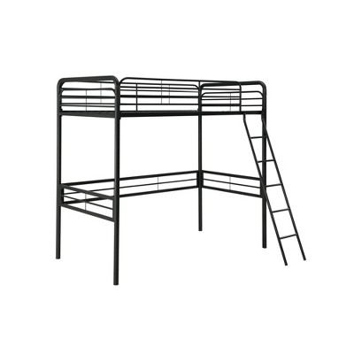 DHP Tommy Twin Metal Loft Bed
