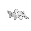 Metal Bubble Cluster Round Wall Mirror Black - Olivia & May: Contemporary Iron Frame, 52" Height - 3 of 4