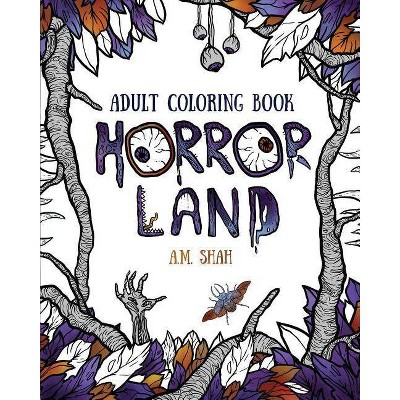 Adult Coloring Book - by  A M Shah (Paperback)