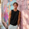Dalix Mens Lil Smile Muscle Tank - 4 of 4