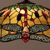 Chloe Lighting Empress Tiffany-Style Blackish Bronze 3 Light Hanging Pendant 18" Wide - 3 of 4