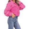 Women's My Kind Of Textured Lightweight Shacket - Oddi - 2 of 3