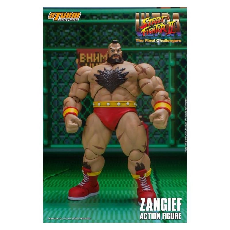 Zangief 1/12 Scale Figure | Ultra Street Fighter II: The Final Challengers | Storm Collectibles Action figures, 2 of 6