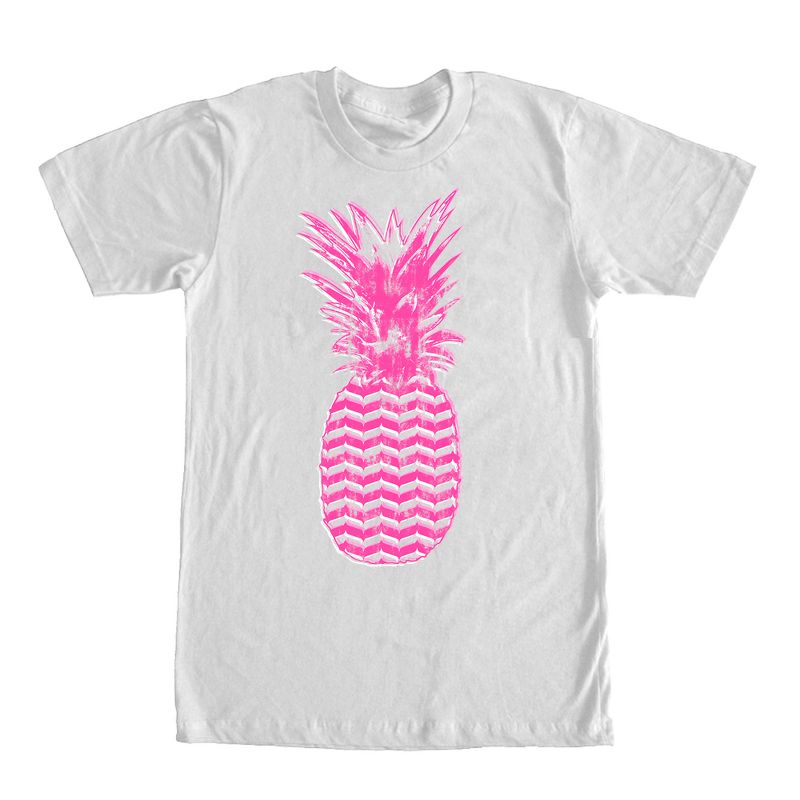 Men's Lost Gods Geometric Print Pineapple T-Shirt, 1 of 5