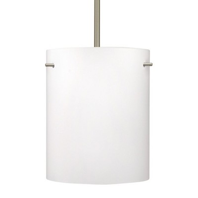 Besa Lighting Tamburo 8 1 - Light Pendant in  Satin Nickel