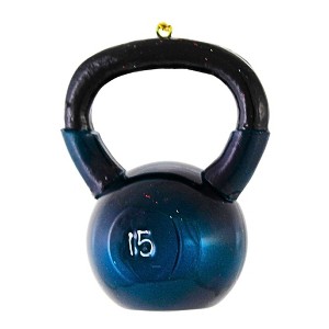 Cody Foster 3.0 Inch Kettlebell Christmas Tree Ornament , Christmas Decor Exercise (1PC) - 1 of 4