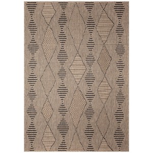 Liora Manne Monaco  Indoor/Outdoor Area Rug  Taupe.. - 1 of 4